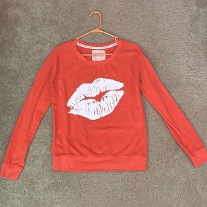 Never worn, Peach/orange Victoria Secret sweater